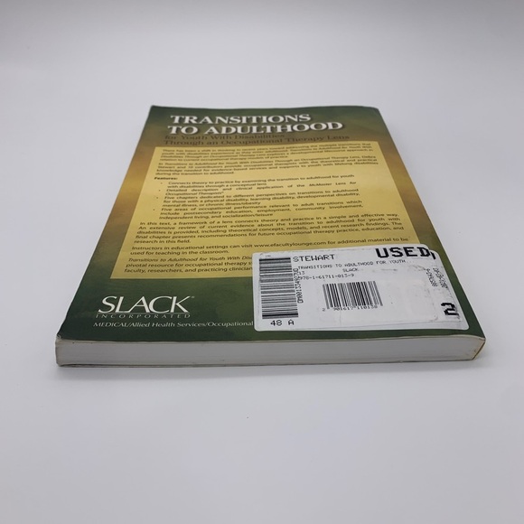 TRANSITIONS TO ADULTHOOD FOR YOUTH WITH DISABILITIES by Stewart Mcs Ot Reg Debra - Picture 6 of 12